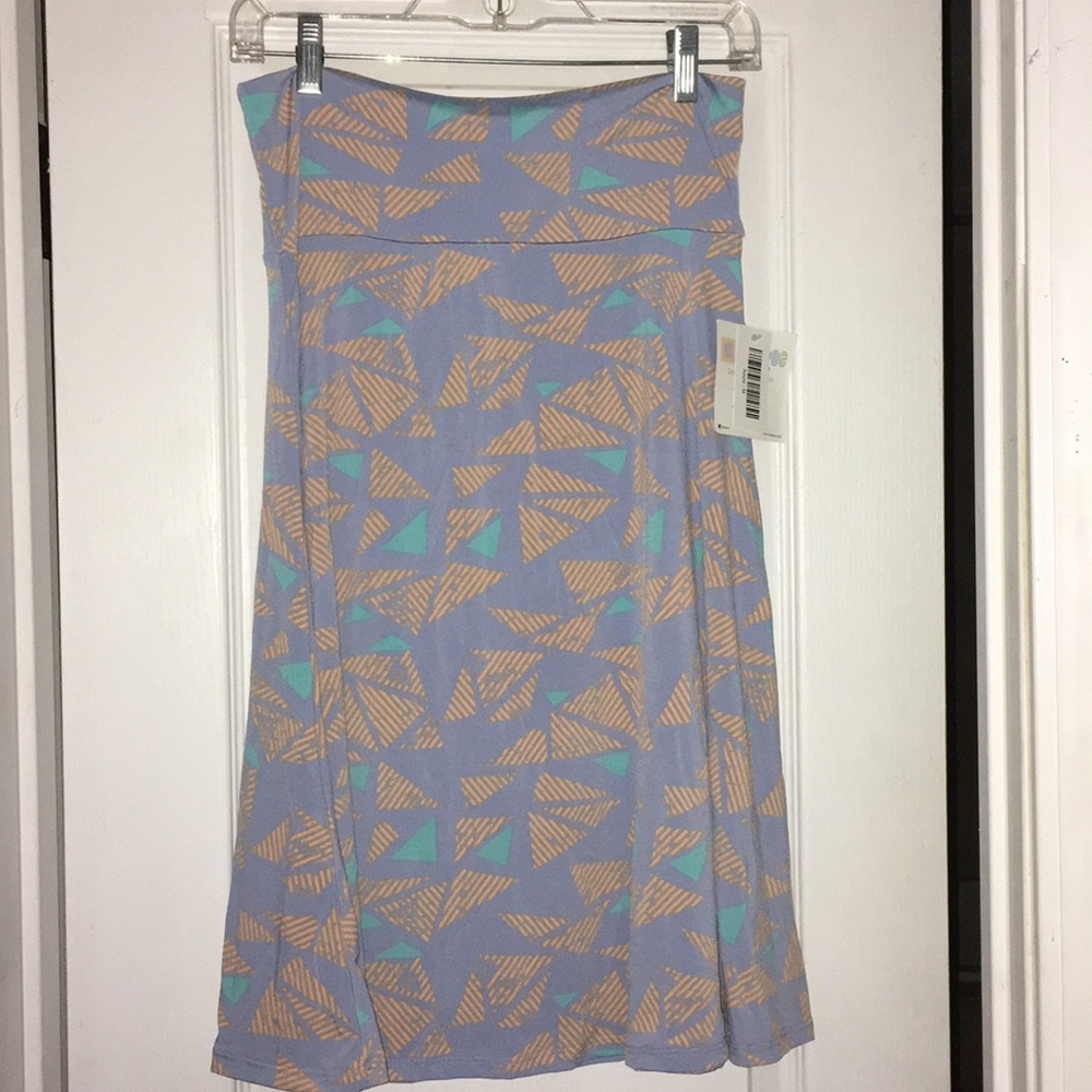 NWT LuLaRoe Azure Skirt Med